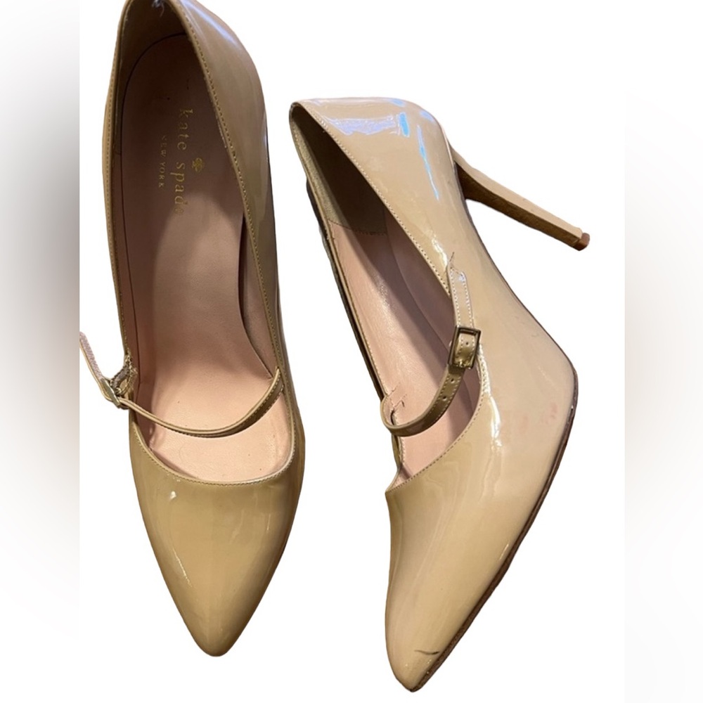 Kate Spade Nude Heels Size 10,5